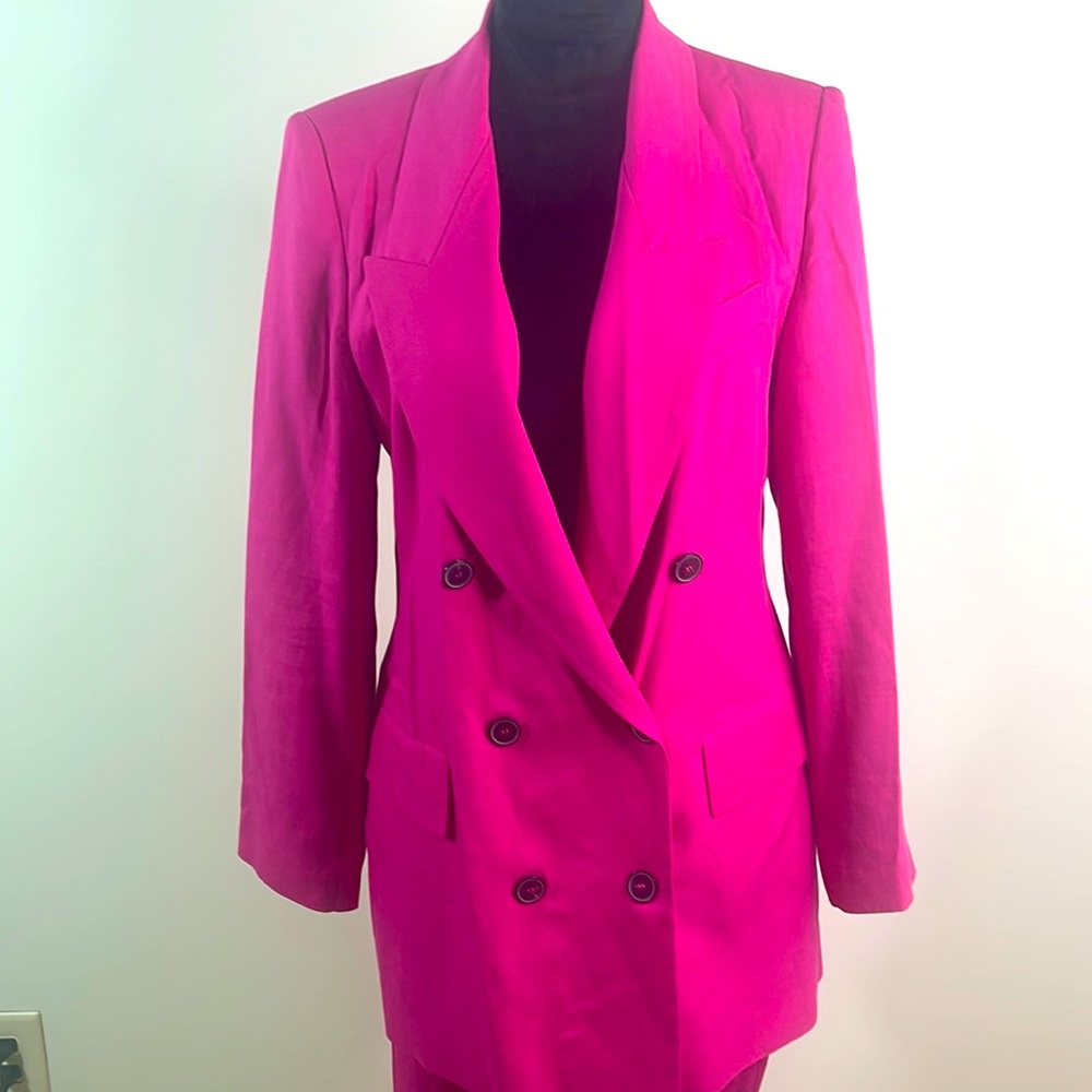 Stylish Magenta Two Piece Set